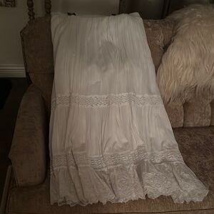 Denim & Supply Ralph Lauren White Maxi Skirt